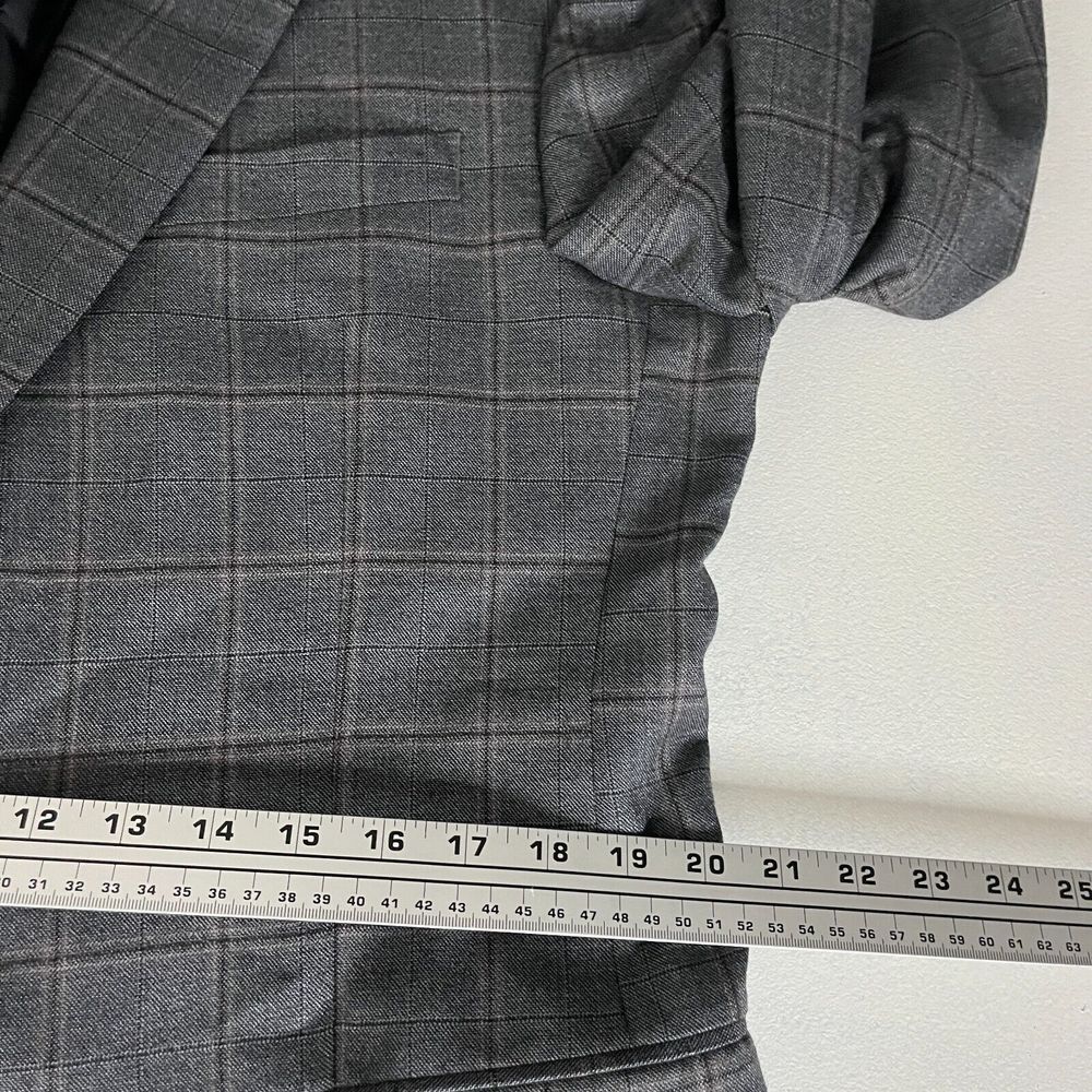 Jos. A. Bank Charcoal Checkered Sport Coat - Picture 8 of 12